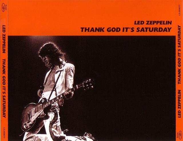 Led Zeppelin / Thank God It's Saturday / 3CD Wx Slipcase – GiGinJapan