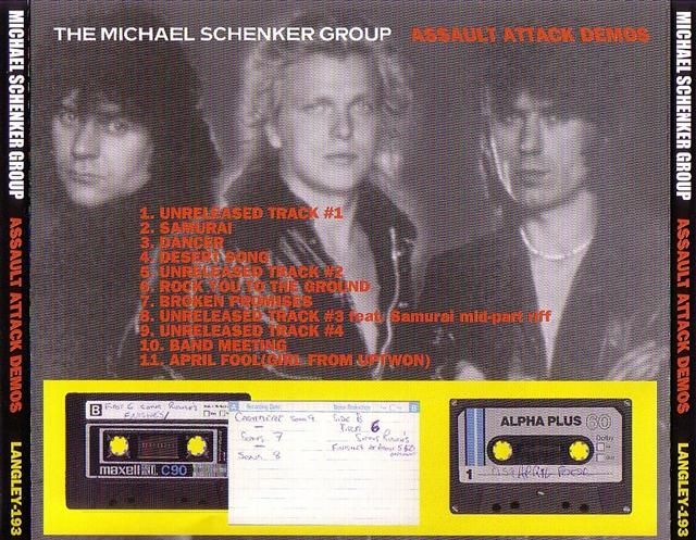 Michael Schenker Group / Assault Attack Demos /1CD – GiGinJapan