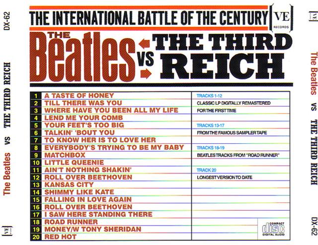 Beatles / The Beatles Vs The Third Reich / 1CD – GiGinJapan