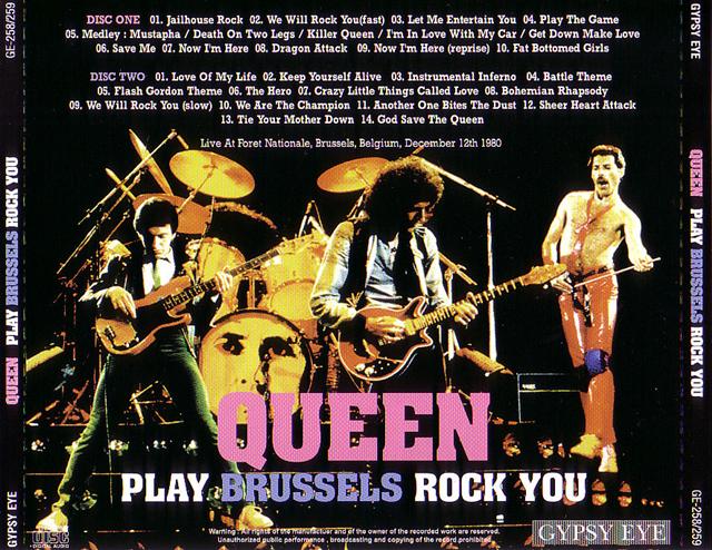 Queen / Play Brussels Rock You / 2CD – GiGinJapan