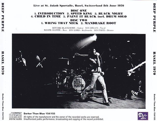 Deep Purple / Basel 1970 / 2CD – GiGinJapan