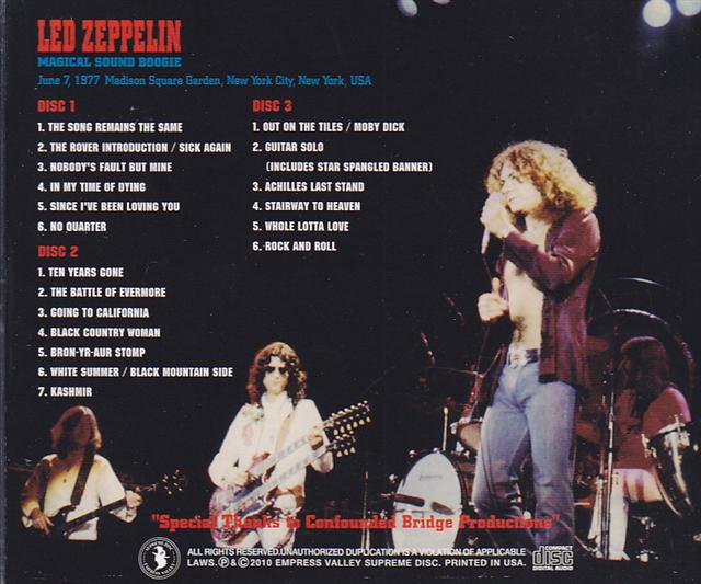 Led Zeppelin / Magical Sound Boogie / 3CD – GiGinJapan