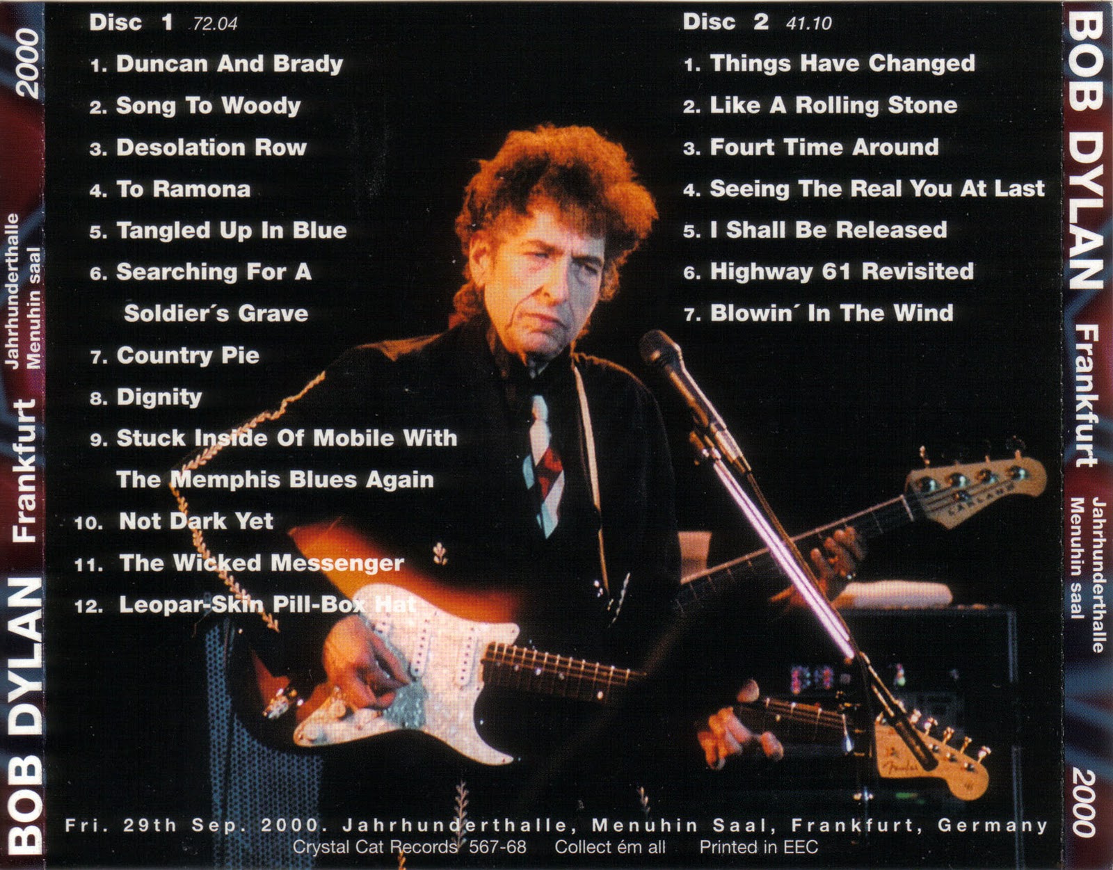 Bob Dylan / Frankfurt 2000 / 2CD – GiGinJapan