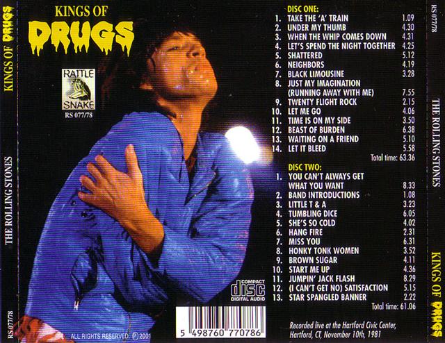 Rolling Stones / Kings of Drugs / 2CD – GiGinJapan