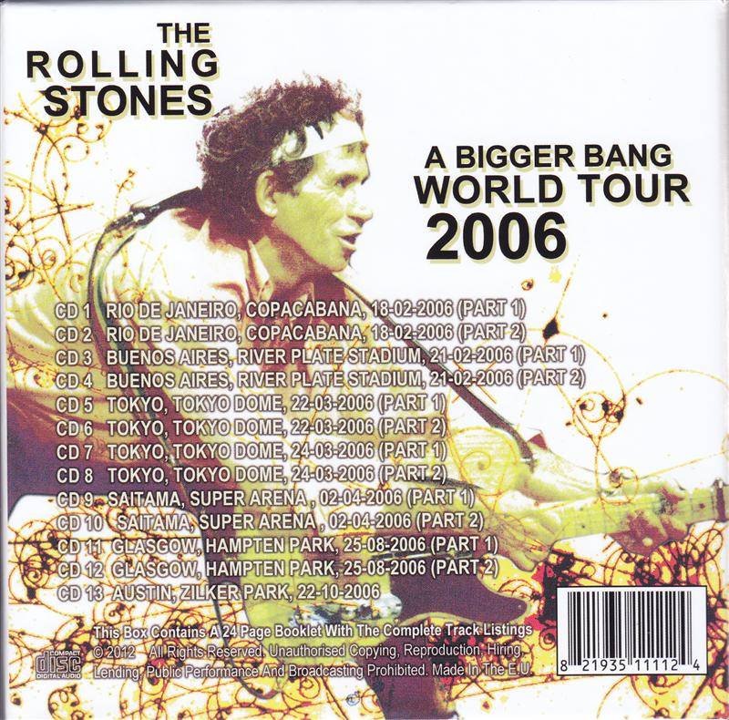 [2CD]Rolling Stones Bigger Bang in Germany Gottlieb Daimler Stuttgurt 2006 新品輸入プレス盤 SODD