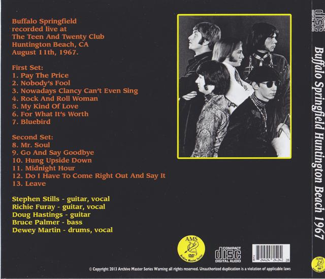 Buffalo Springfield / Huntington Beach 1967 / 1CD Digipak