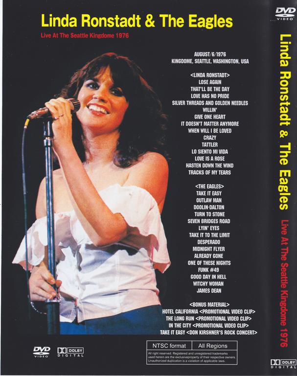 Linda Ronstadt & Eagles / Live At The Seattle Kingdome 1976 / 1DVD 