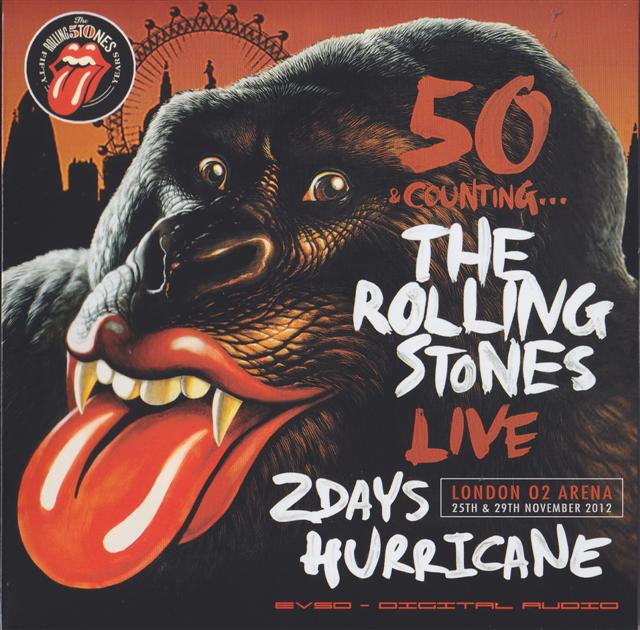 Rolling Stones / 50 & Counting Live 2 Days Hurricane / 4CD foldup