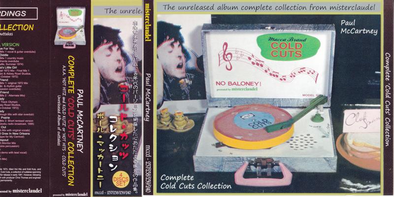 Paul McCartney / Complete Cold Cuts Collection / 4CD Wx OBI Strip 