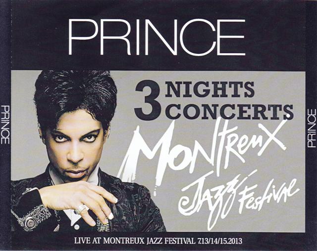 Prince / Montreux Jazz Festival 3 Nights Concerts 2013 / 6CDR 