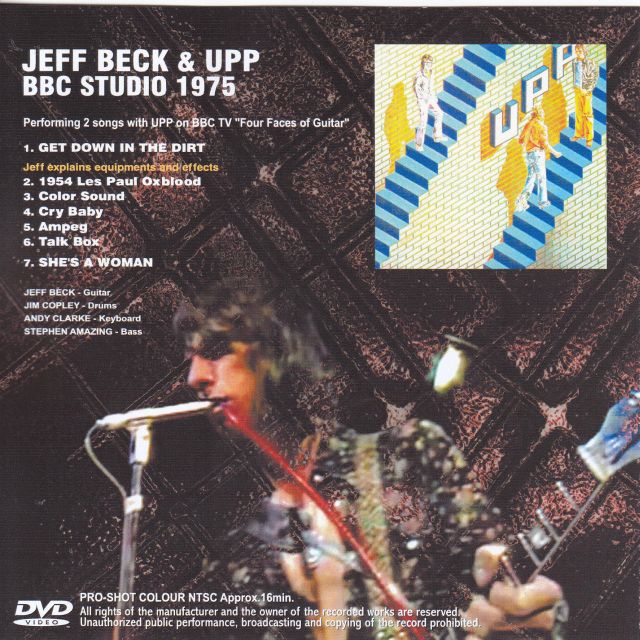 Jeff Beck & UPP / BBC Studio 1975 / 1DVDR – GiGinJapan