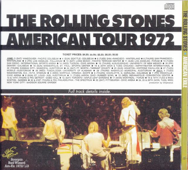 Rolling Stones / American Exile / 3CD Digipak – GiGinJapan