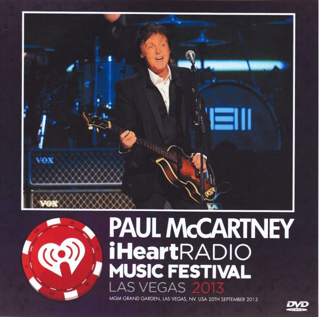 Paul McCartney / I Heart Radio Music Festival Las Vegas 2013 / 1 DVDR –  GiGinJapan
