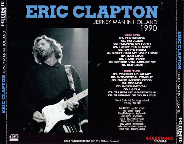 Eric Clapton / Journey Man In Holland / 2CDR – GiGinJapan