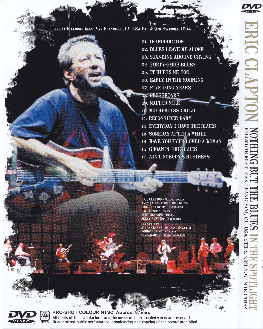 Eric Clapton / Nothing But The Blues In The Spotlight / 1DVD
