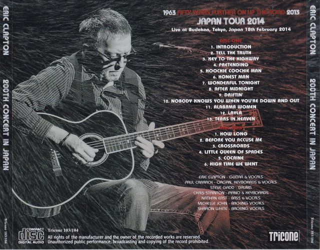 Eric Clapton - Pretending (Live Budokan feb. 2014) 