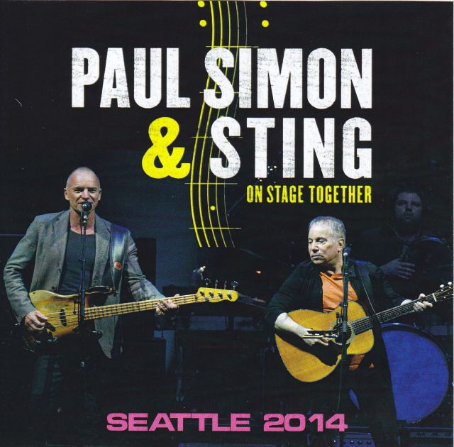 Paul Simon & Sting / On Stage Together Seattle 2014 / 2CDR