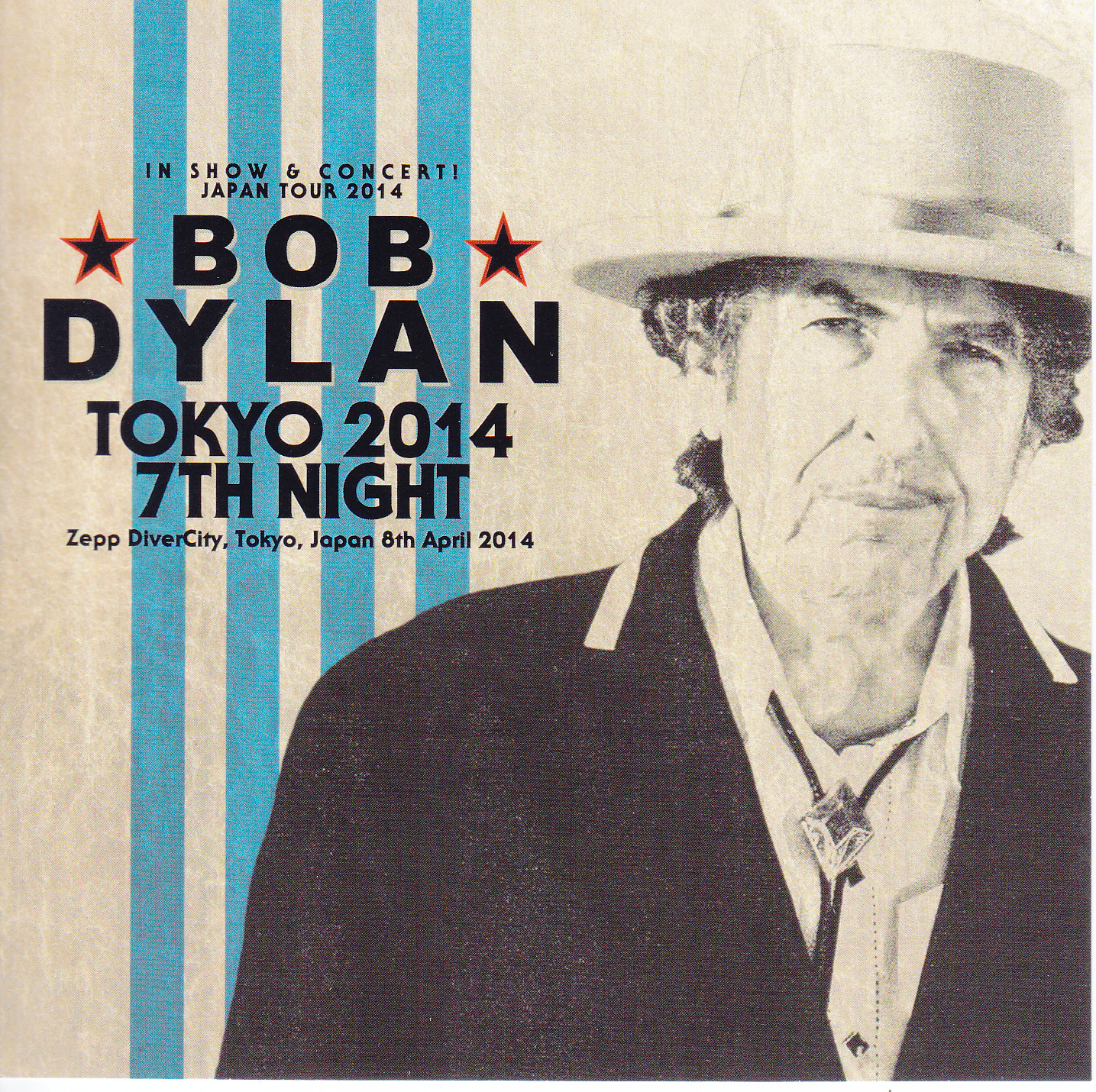 ボブ・ディラン Bob Dylan ジャパン・ツアー 2014 パンフレット Japan Tour Program 2014 【美品】