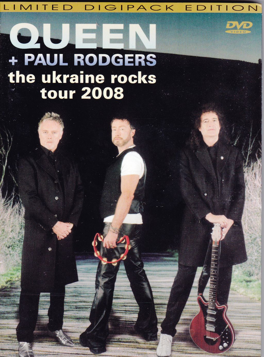 DVD+2CD！QUEEN + Paul Rodgers /ビッグ・ライヴ2008～ライヴ・イン