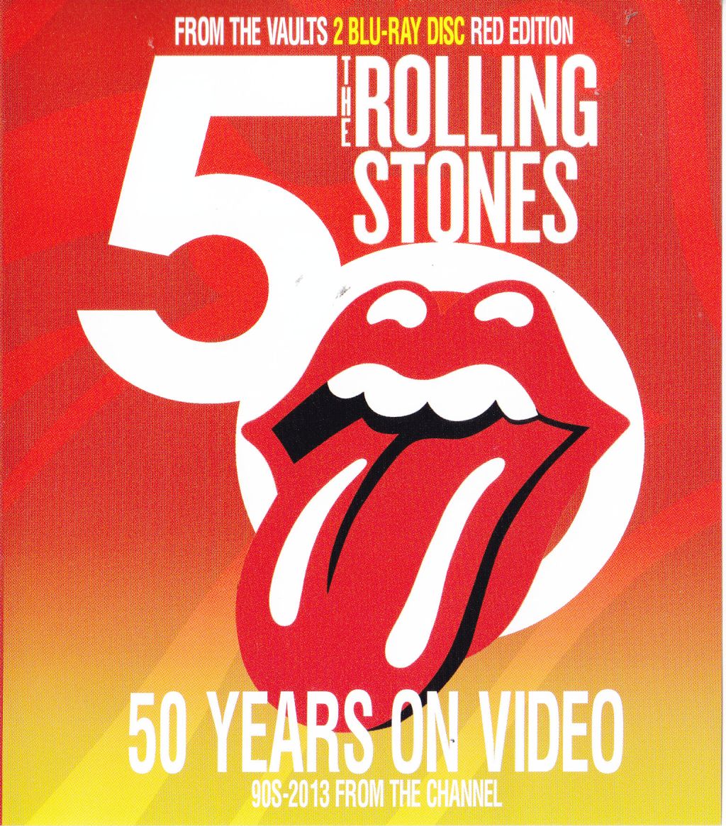 Rolling Stones / 50 years On Video Red Edition / 2 Blu Ray R