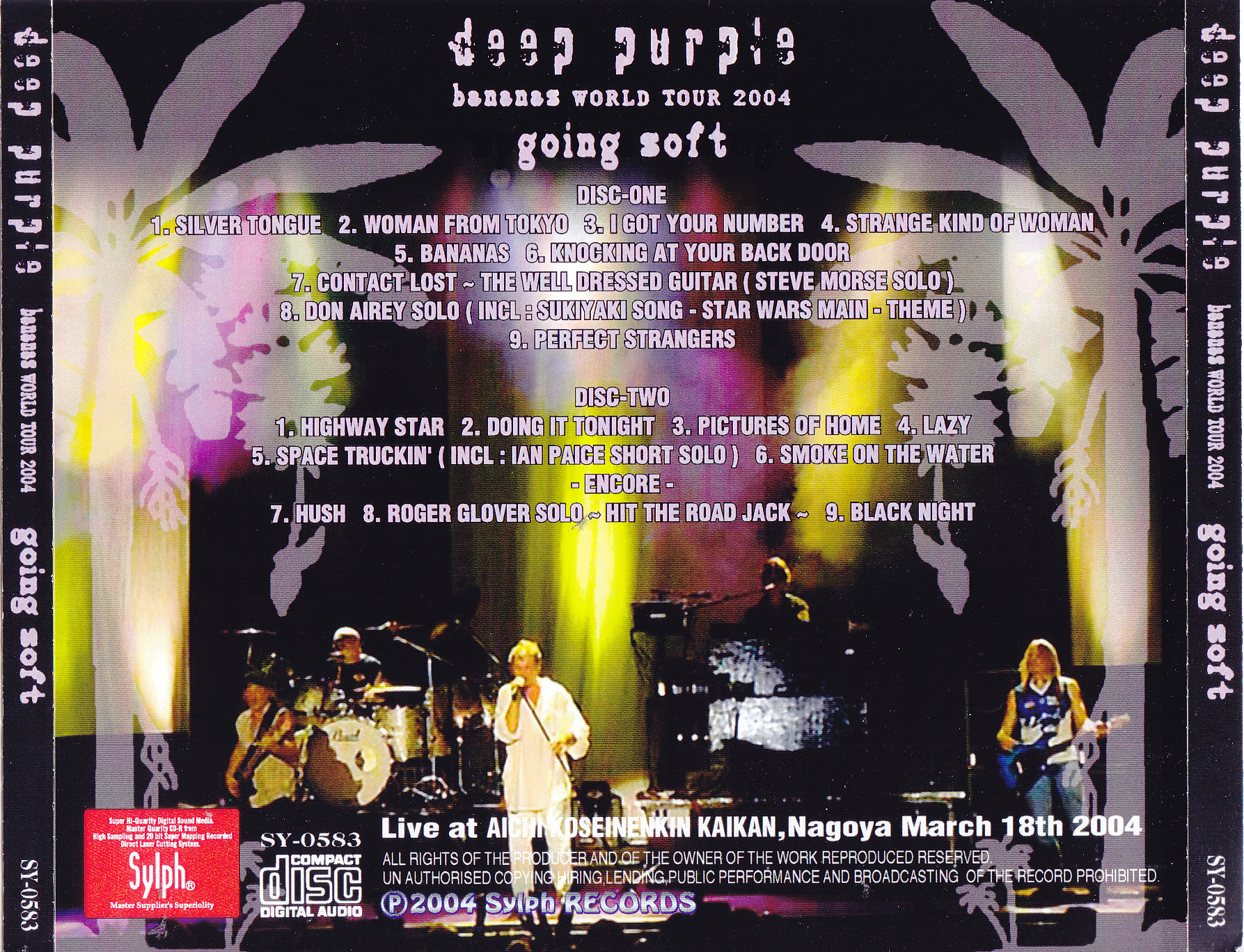 Deep Purple / Going Soft / 2CDR – GiGinJapan