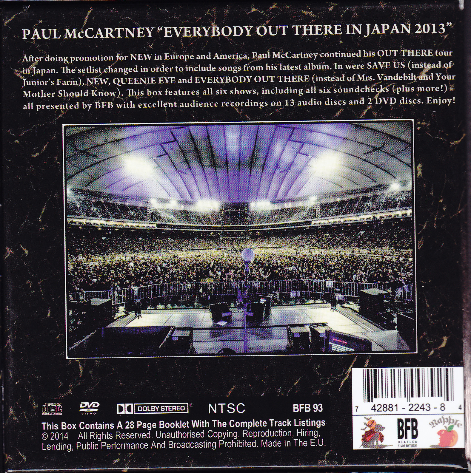 Paul McCartney / Everybody Out There In Japan 2013 / 13CD +2DVD ...