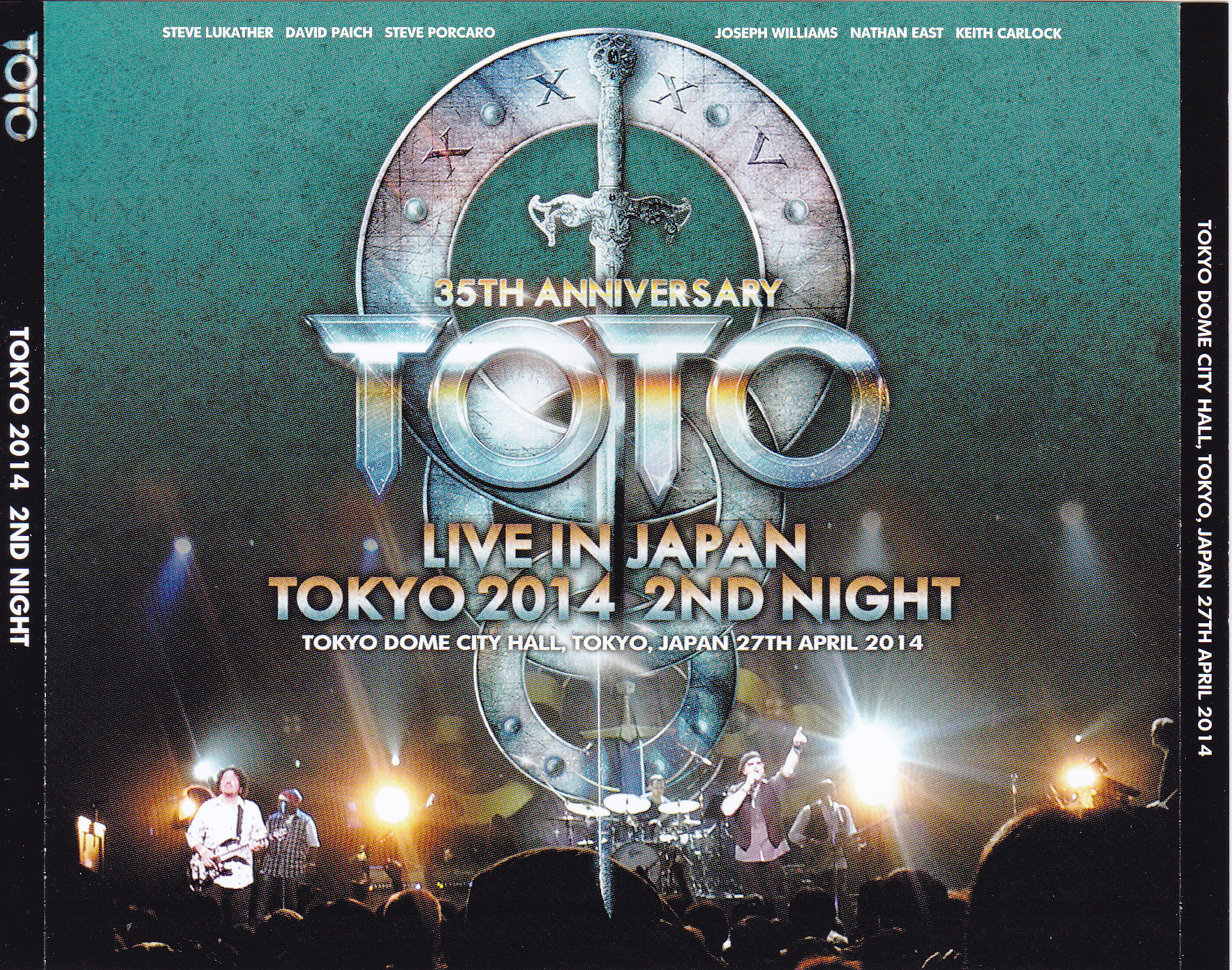 TOTO / Tokyo 2014 2nd Night / 3CD – GiGinJapan