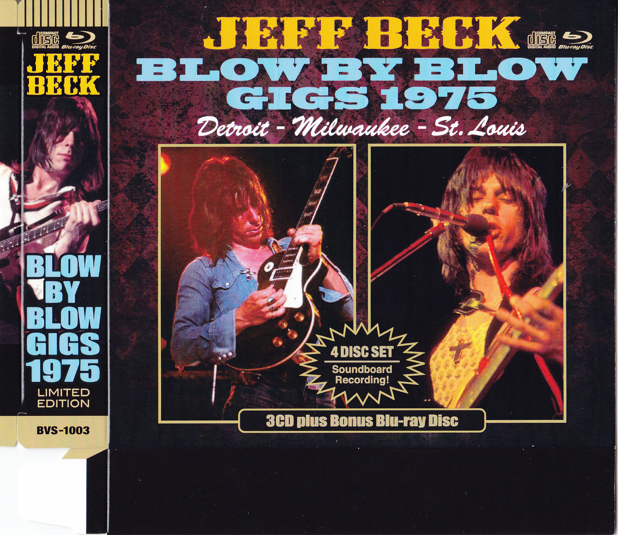 Jeff Beck / Blow By Blow Gigs 1975 Limited Edition / 3CD+1Bonus