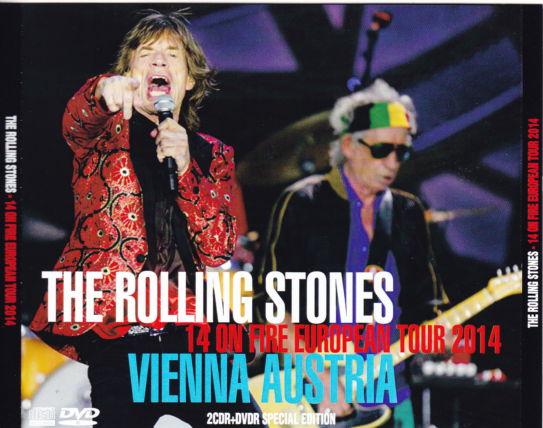 Rolling Stones / 14 On Fire European Tour 2014 Vienna Austria / 2CDR+1DVDR  – GiGinJapan