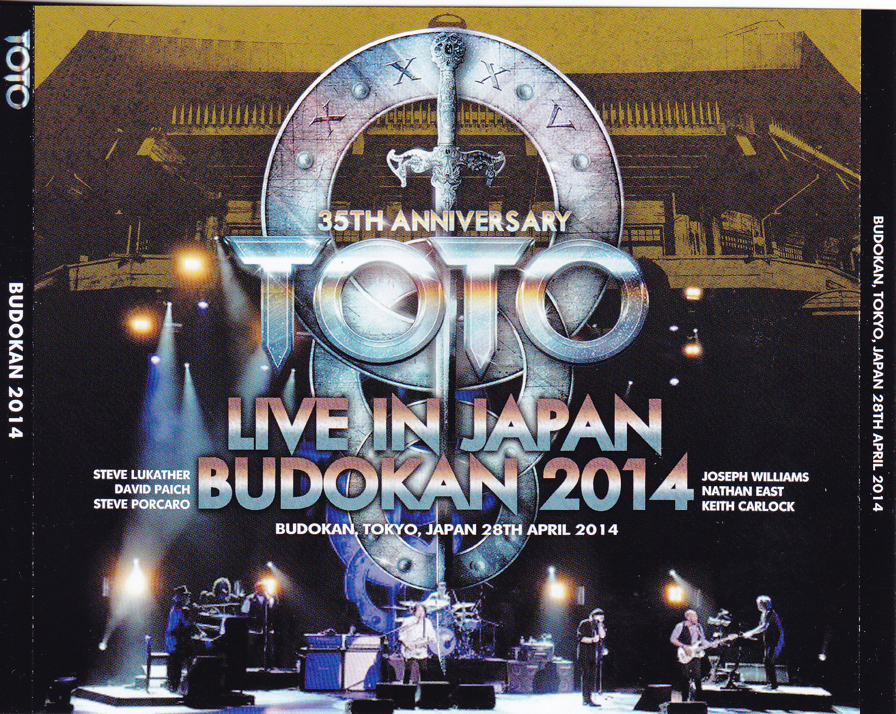 TOTO / Budokan 2014 / 3CD+1DVD – GiGinJapan