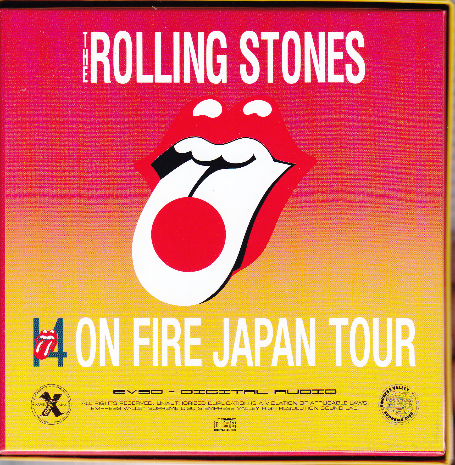 本物保証人気THE ROLLING STONES JAPAN TOUR 94/95 ミュージック