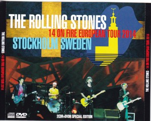 Rolling Stones / 14 On Fire European Tour 2014 Stockholm Sweden / 2CDR ...