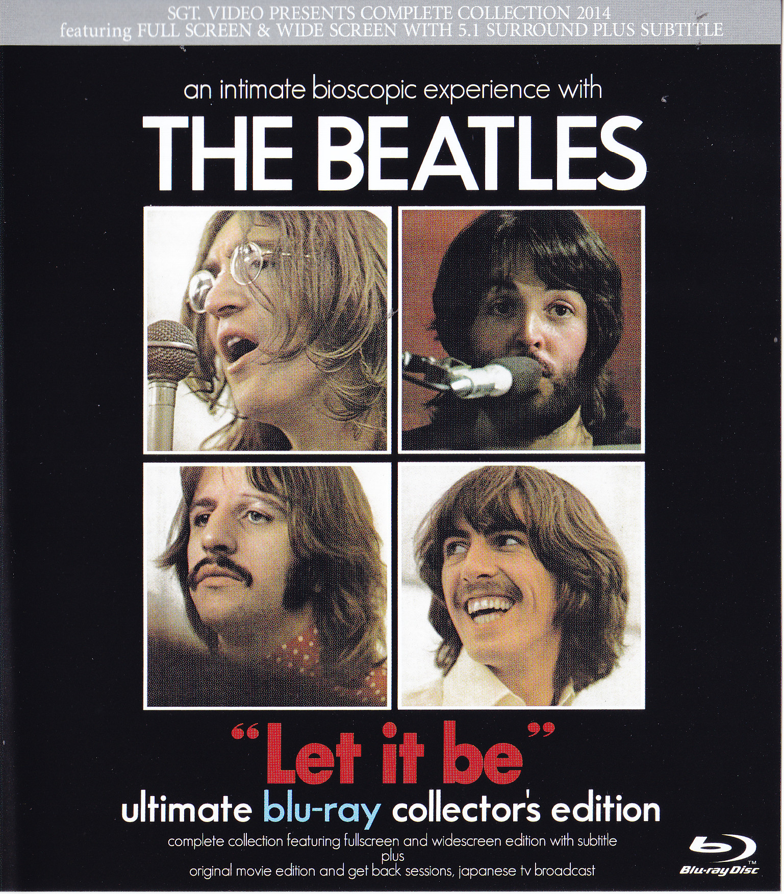 Beatles / Let It Be Ultimate Blu-Ray Collectors Edition / 2Blu Ray 