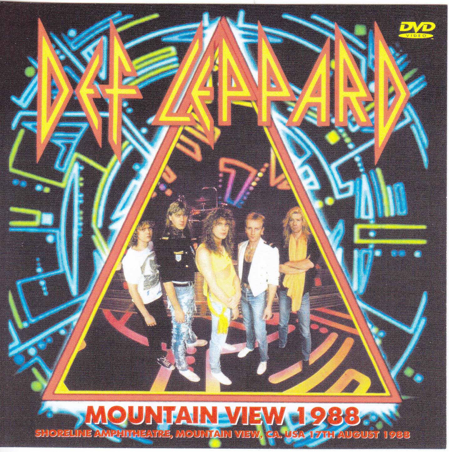 Def Leppard / Mountain View 1988 / 1DVDR – GiGinJapan