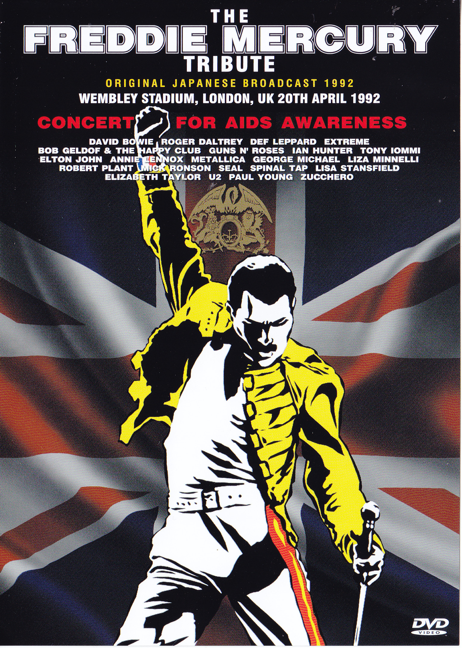 Freddie Mercury / Tribute Original Japanese Broadcast 1992 / 2DVD