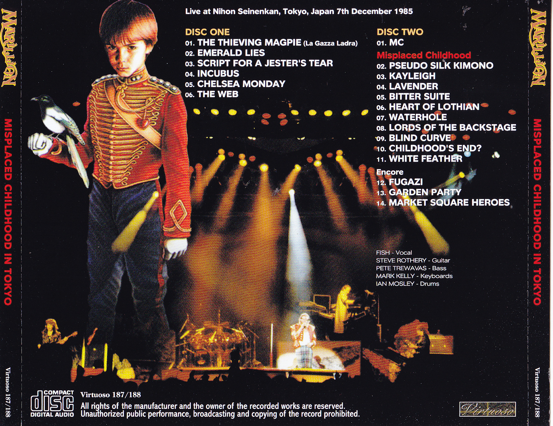 4CD＋Blu-ray！Marillion/マリリオン/ Misplaced 〜 - CD