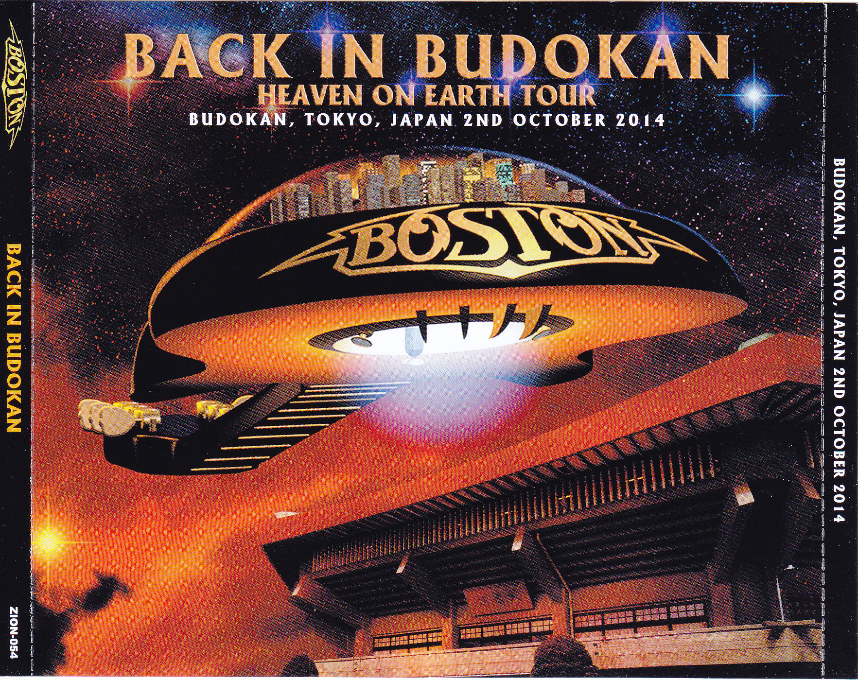 大人気即納プレス4CD！Boston/ボストン/ Live at Budokan 2014 洋楽