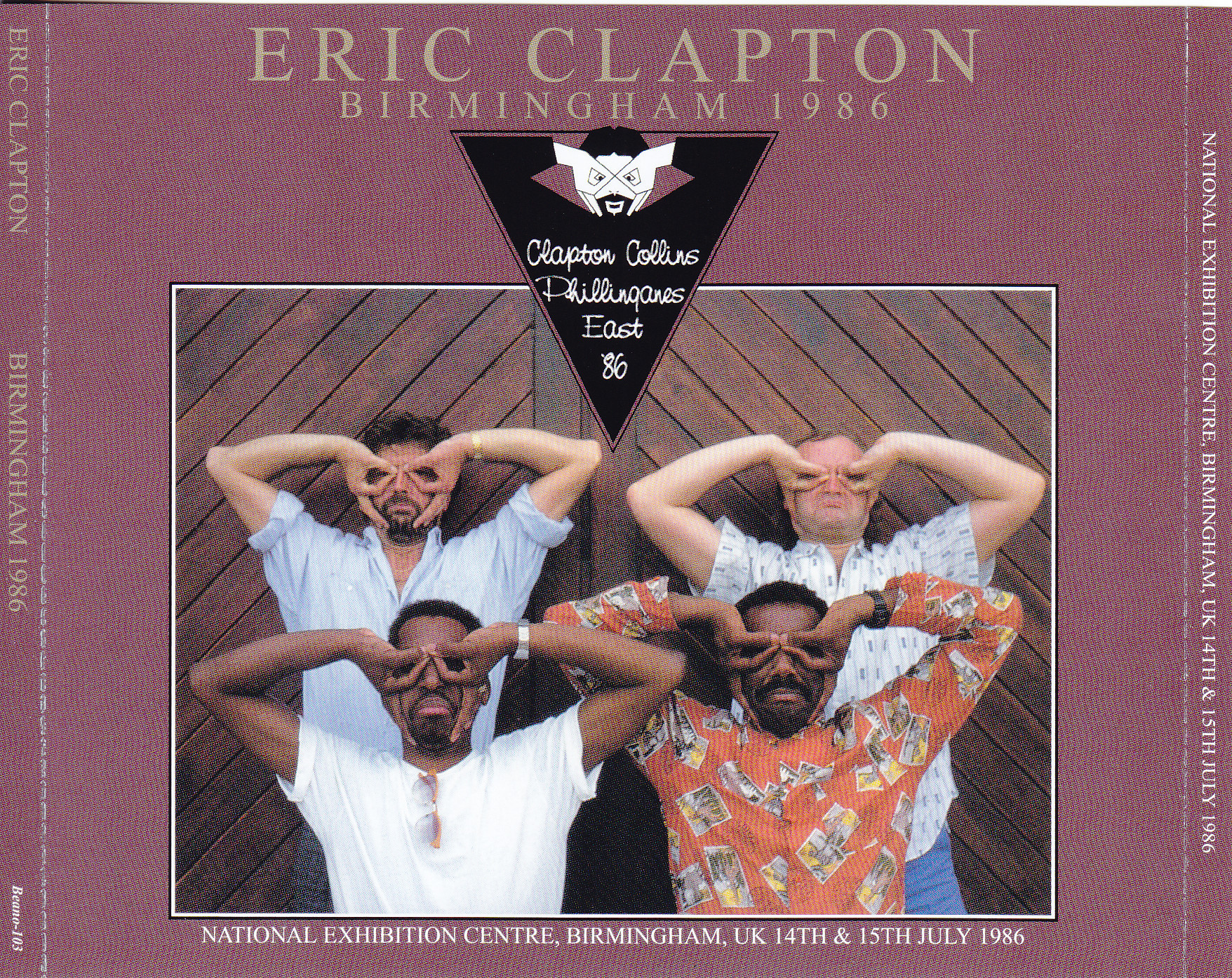 Eric Clapton / Birmingham 1986 / 4CD – GiGinJapan