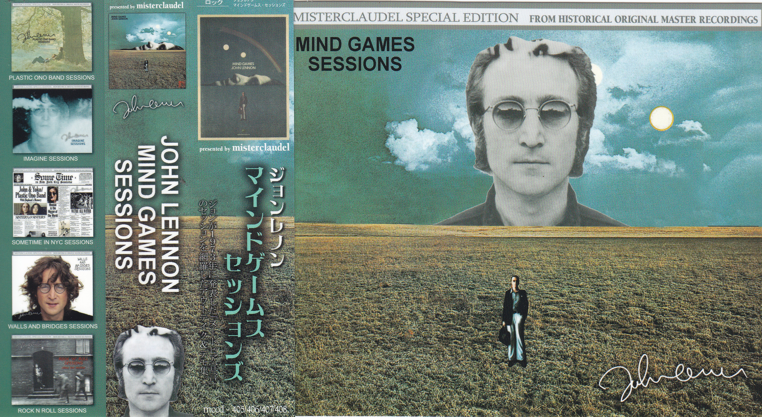 John Lennon / Mind Games Sessions / 4CD With OBI Strip – GiGinJapan