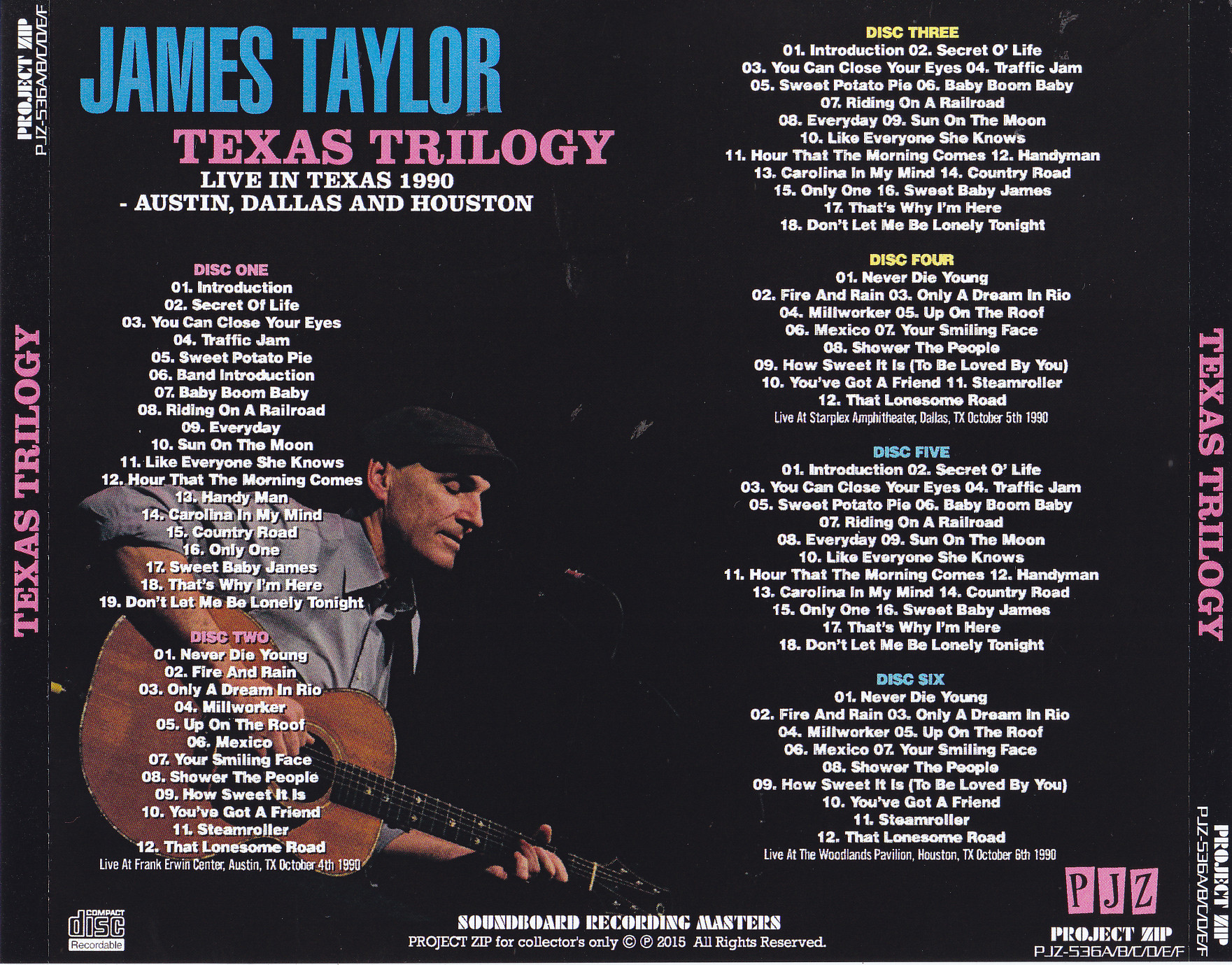 James Taylor / New York 1991 / 2CDR – GiGinJapan - www.boutiquedomovel.com