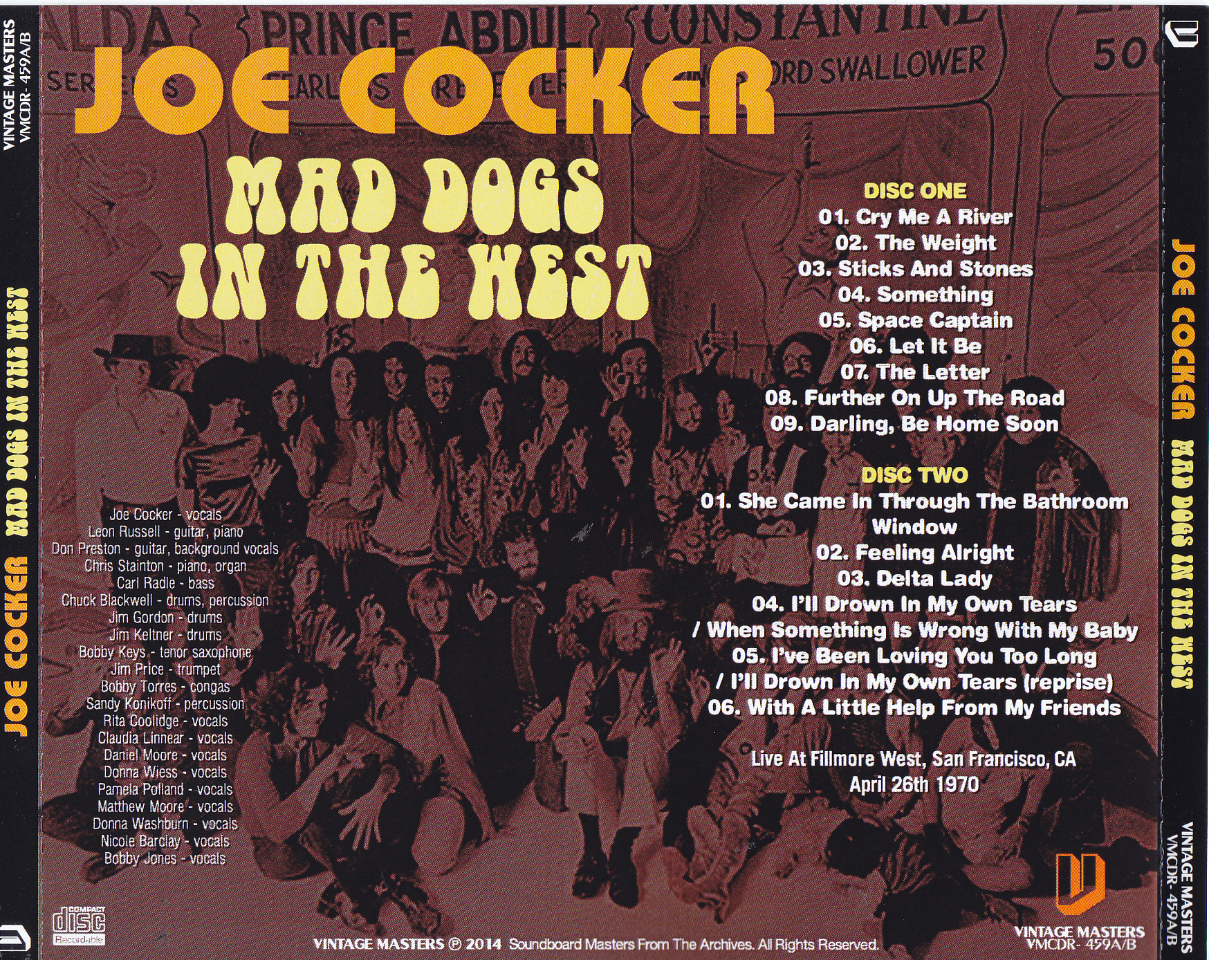 Joe Cocker / Mad Dogs In The West / 2CDR – GiGinJapan