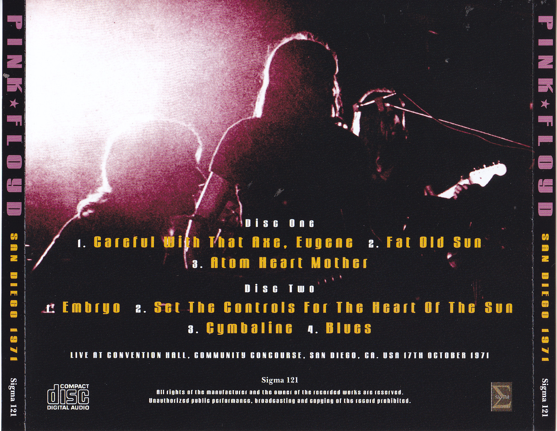 Pink Floyd / Dusseldorf 1971 New Reel Transfer / 2CDR – GiGinJapan