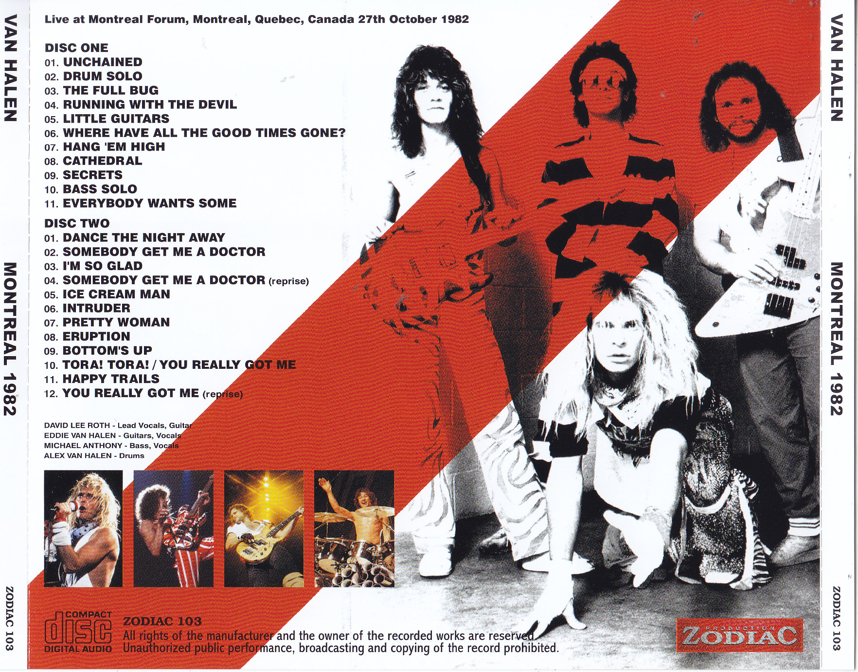 Van Halen / Montreal 1982 / 2CD – GiGinJapan