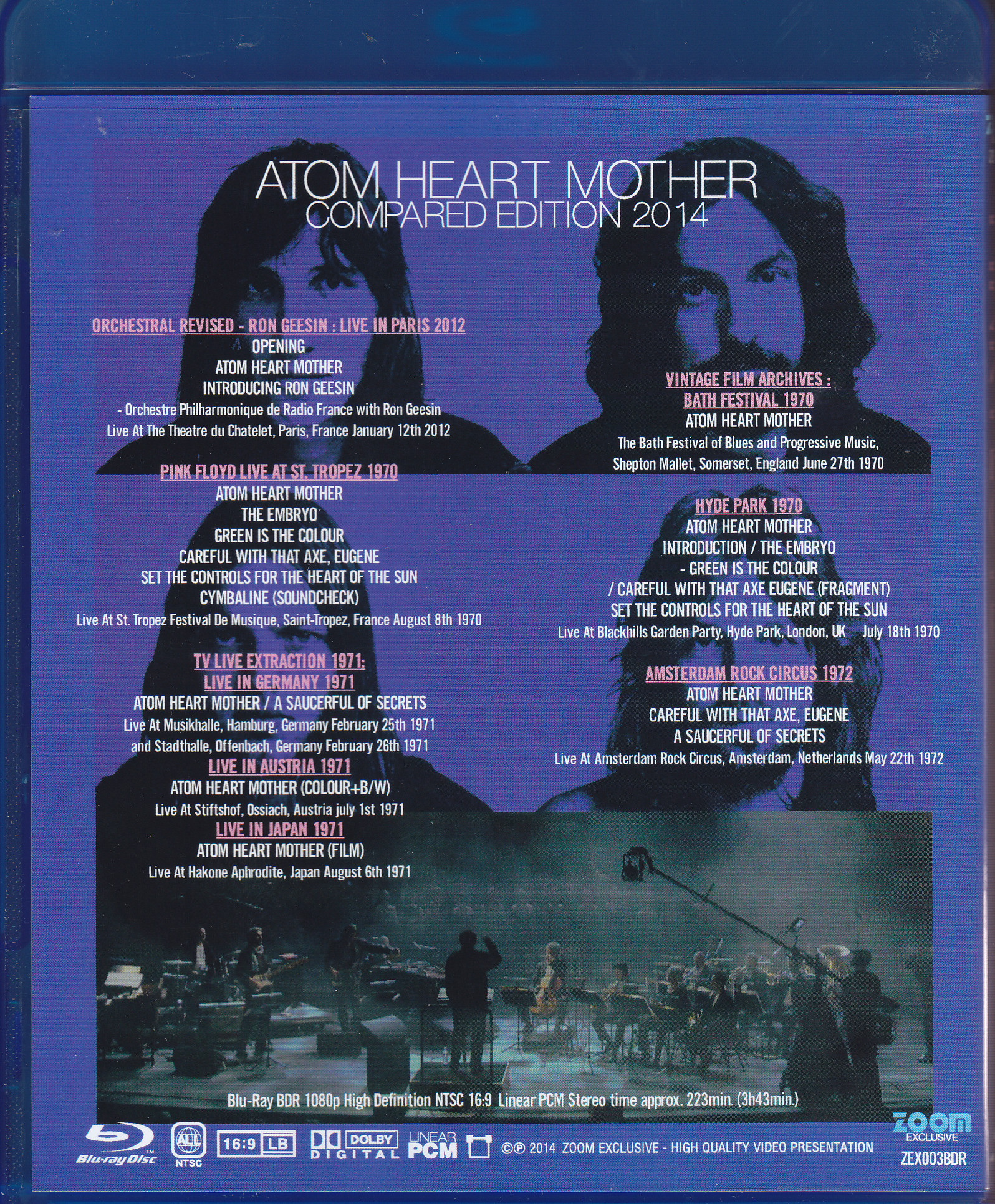 Pink Floyd 'Atom Heart Mother' On CD + Blu-ray Special Edition - Legacy  Recordings