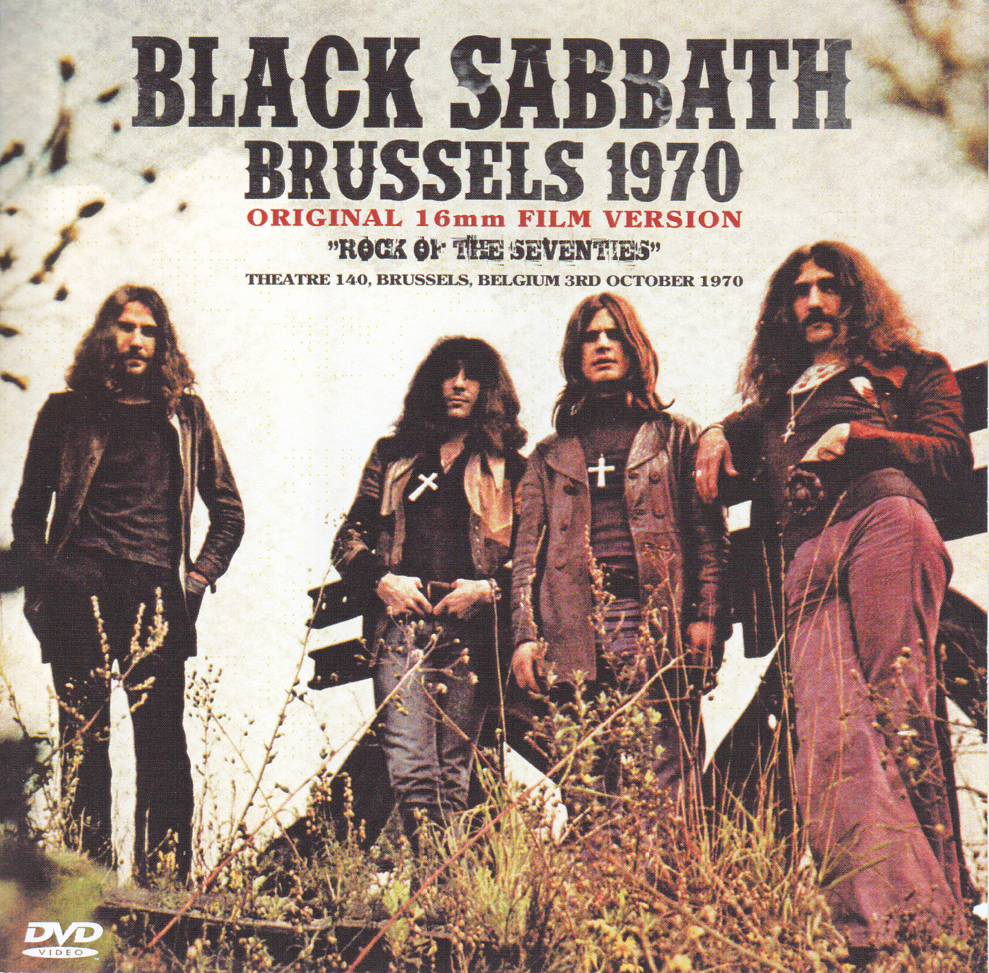 Black Sabbath / Brussels 1970 Original 16MM Film Version / 1DVDR ...
