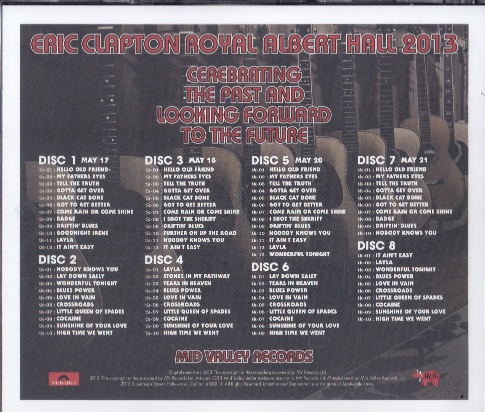 直販最激安 Eric Clapton (5CD+DVD) / Mid Valley / 廃盤 | www