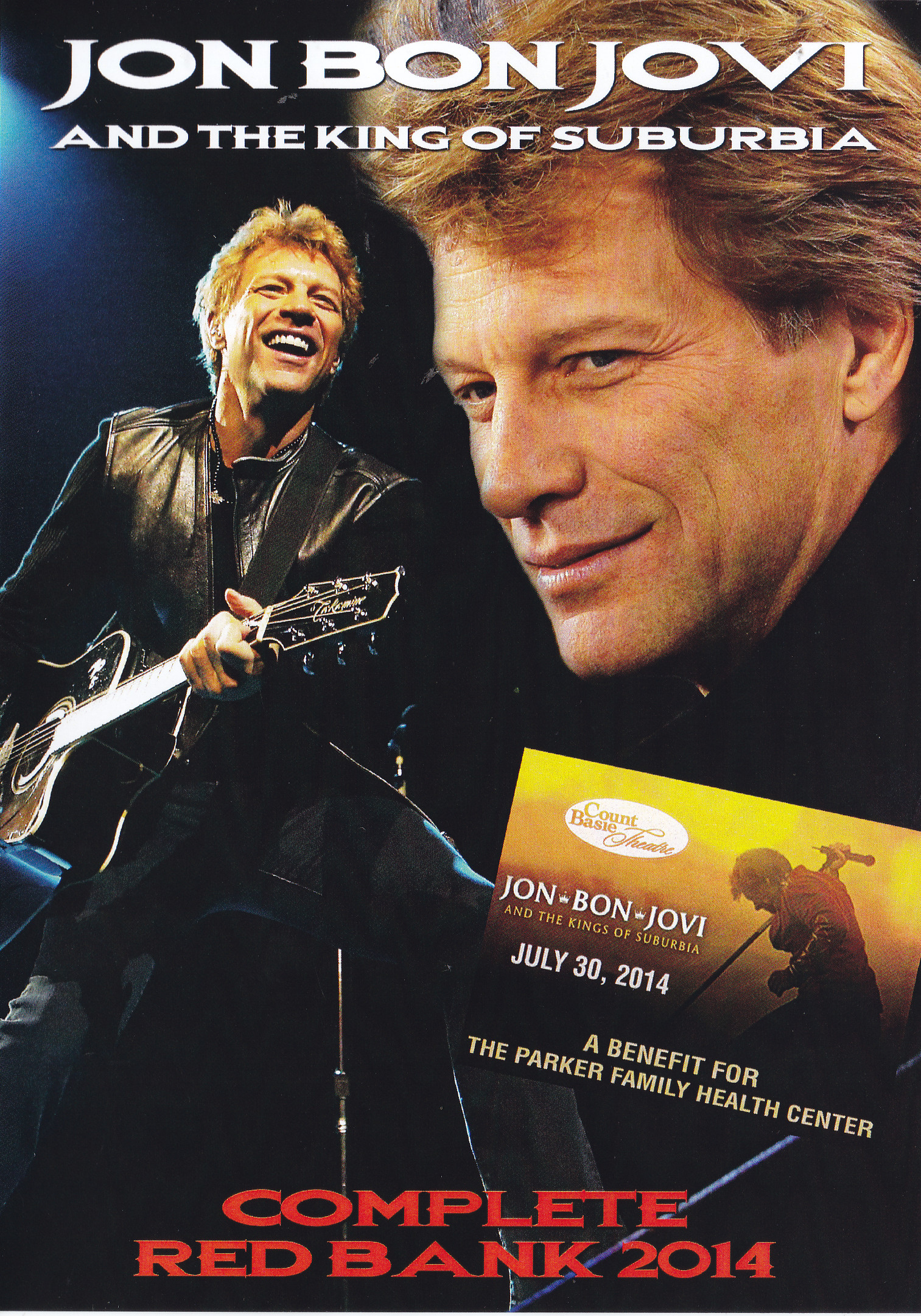 Jon Bon Jovi / Completed Red Bank 2014 / 1DVDR – GiGinJapan