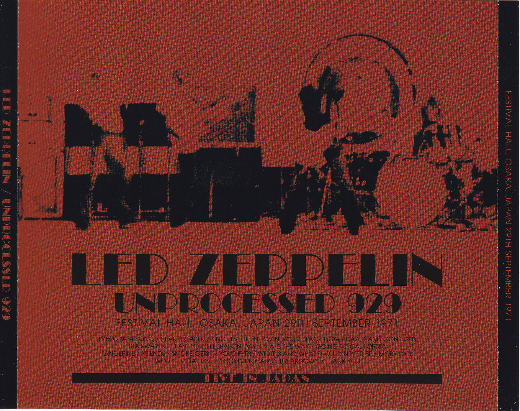 Led Zeppelin / Unprocessed 929 / 3CD – GiGinJapan