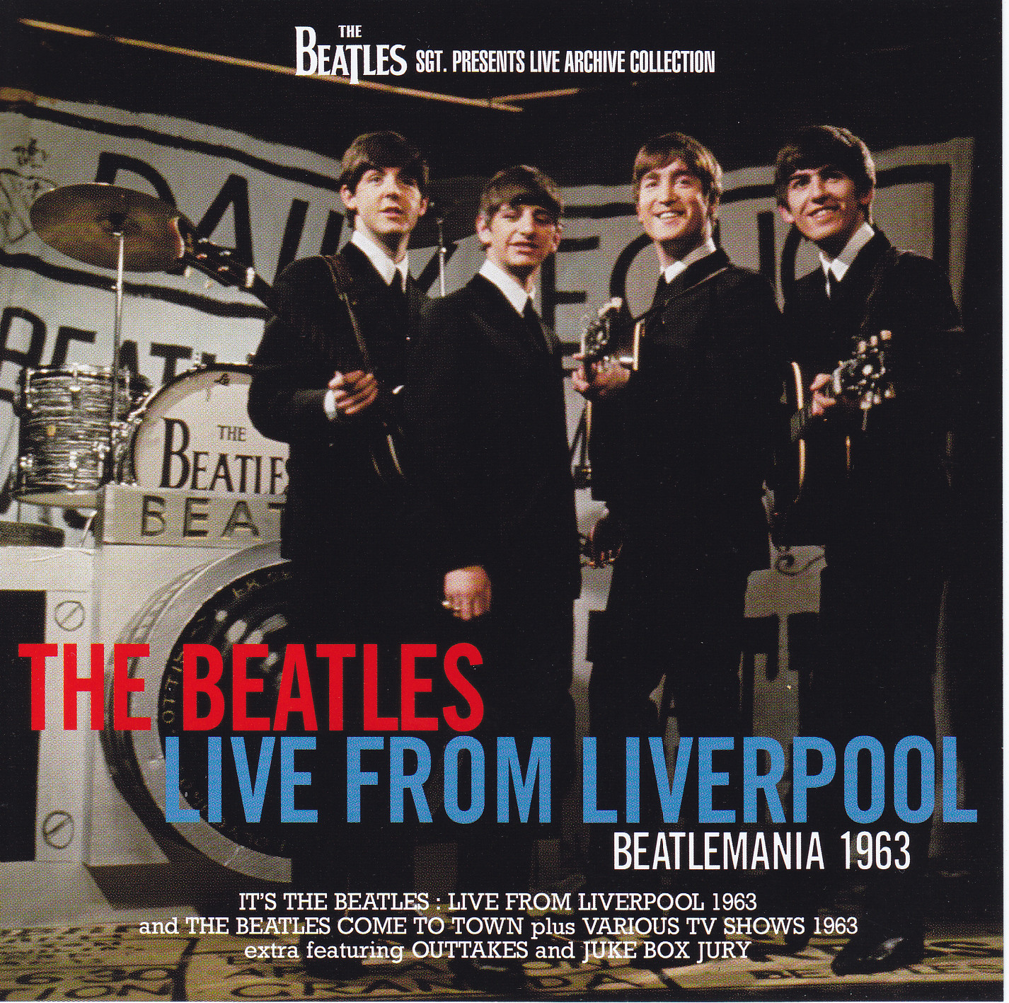 Beatles / Live From Liverpool Beatlemania 1963 / 1CD+1DVD – GiGinJapan