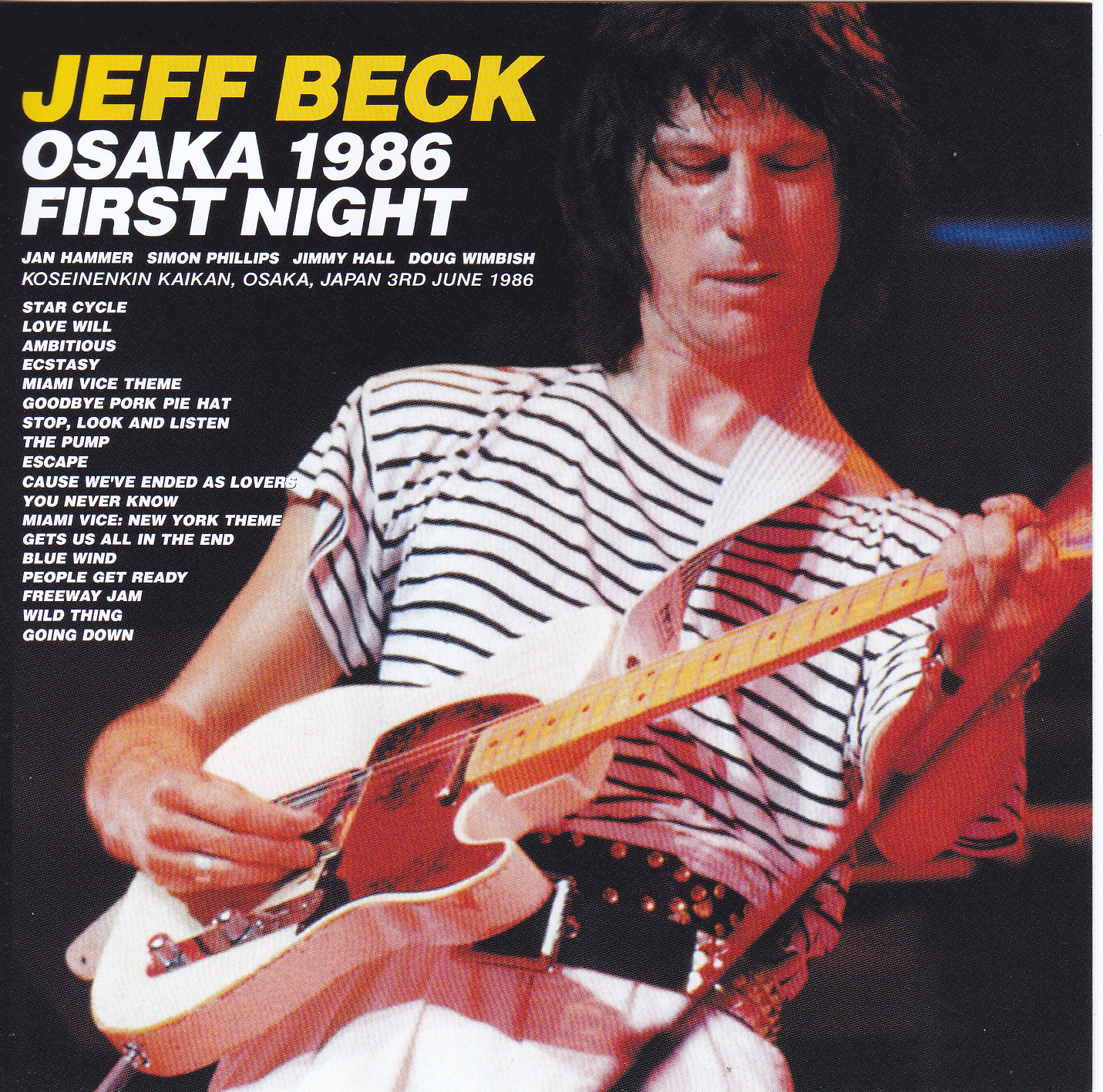 Jeff Beck / Osaka 1986 First Night / 2CD – GiGinJapan